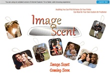 Tablet Screenshot of imagescent.com